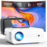 iZEEKER Mini Projector, 9000 Lux, Portable w/Bag, 300" 4K, 5G WiFi+BT,iOS/Android/TV Stick/HDMI