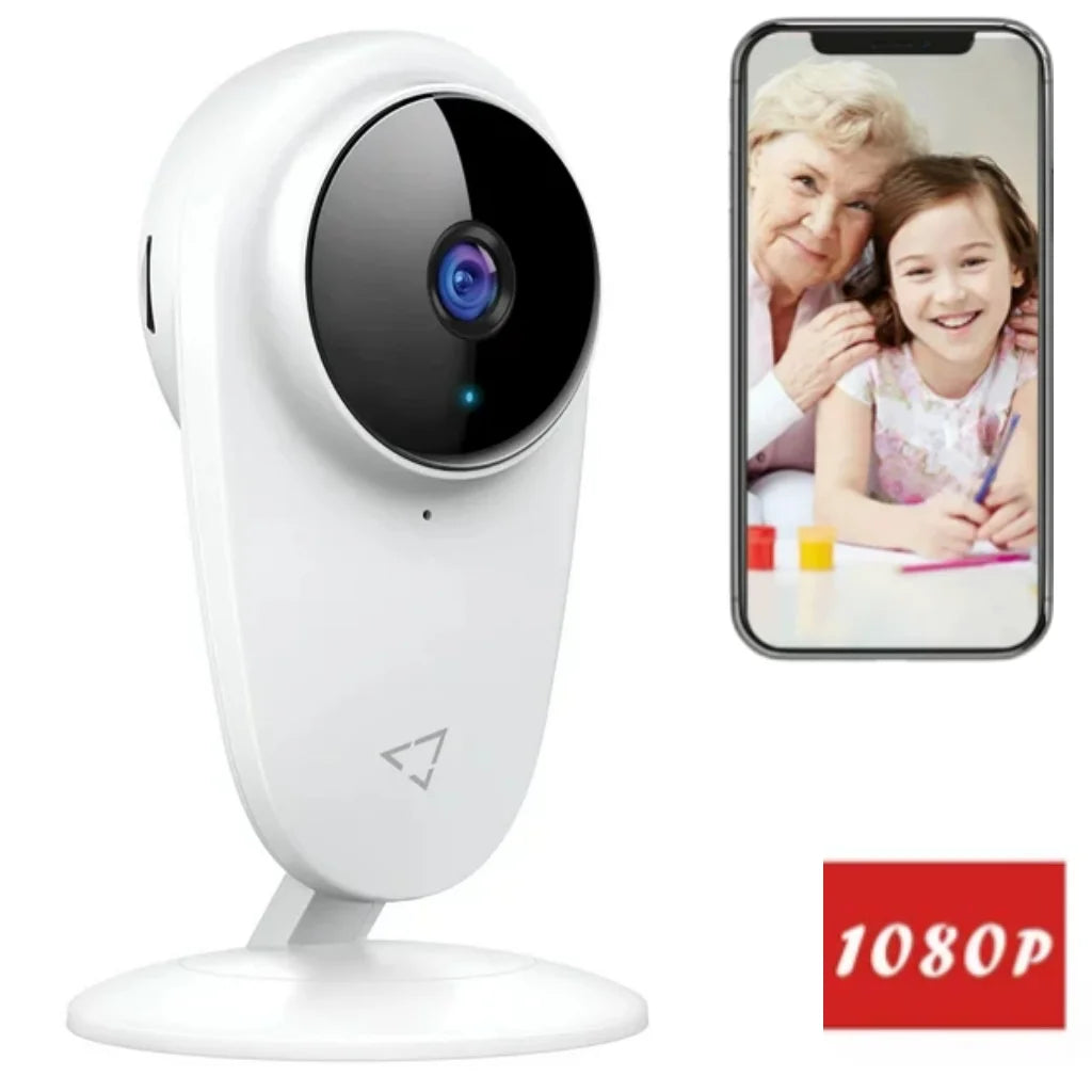 Victure Indoor Security Camera Baby Monitor Pet Camera, Baby Monitior via Phone APP, Pan Tilt Zoom, 2-Way Audio, Motion Detection