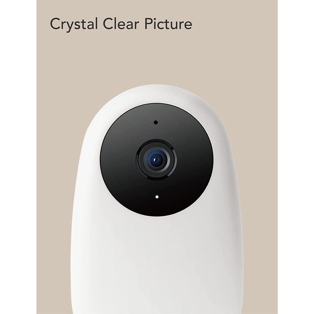 Nooie Baby Monitor with Camera and Audio, 1080P Night Vision, Motion and Sound Detection, 2.4G WIFI Home Surveillance Camera, for Baby Nanny Elderly Monitoring, Works with Alexa
