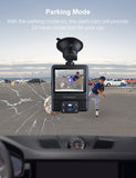 Dash Cam, GPS Dual Dash Camera 1080P Front and 720P Inside Car Dash Cam with 2.4" Screen IR Super Night Vision Parking Mode Loop Recording G-Sensor