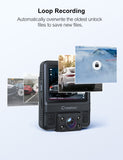 Dash Cam, GPS Dual Dash Camera 1080P Front and 720P Inside Car Dash Cam with 2.4" Screen IR Super Night Vision Parking Mode Loop Recording G-Sensor