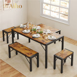 Dining Table Set for 6 - Brown