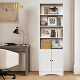 Bookcases to keep your office and study tidy - White