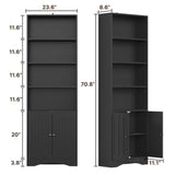 Bookcases to keep your office and study tidy - Black