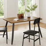 Asofer Dining Table Set for 4, Small Kitchen Table Chairs Set of 4, Space Saving, Retro
