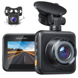 APEMAN Wifi Dash Cam with App, Car Camera Sony Starvis Sensor, IPS Display, Night Vision, Parking Monitor, Support GPS, Black