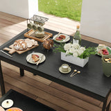 Dining Table Set for 6 - Black