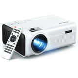 Crosstour P600 Mini Projector Portable Movie Projector Support 1080P Home Theater Projector with 55000 Hrs LCD Lamp Life