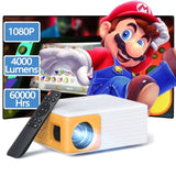 Yoton Y3 Pro Bluetooth 5.1 1280x720 HD LCD3.0 ''Mini Projector'' Remote Control