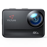 WF Action Cam 4K 60FPS 24MP Sport Camera 40M Underwater Camera Waterproof with Touch Screen Vlog Camera EIS Remote Control 170° Wide Angle
