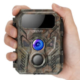 Trail Camera 16MP, Hunting Camera with Game Night Vision Motion Activated IP66 Waterproof for Wildlife Monitoring