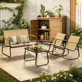 Asofer Patio Furniture Set, Potting Bench, All-weather Patio Bistro Set, for Balcony, Porch, Lawn