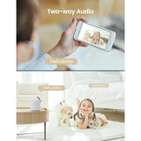 GNCC Indoor Security Camera, 1080P, 360°APP Pan, Motion Detection, 2-Way Audio, Alerts, Cloud, Alexa