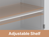 Asofer 71" Pantry Cabinet with Doors & Shelves - Huge Storage Kitchen Cabinet, Adjustable Shelves, White