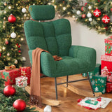 Nursery Rocking Chair for Nursery, Bedroom, Living Room - Green