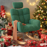 Nursery Rocking Chair for Nursery, Bedroom, Living Room - Green