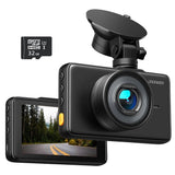 iZEEKER Dash Cam for Cars, 1080P Full HD, Dashcam with Night Vision,3-inch LCD Display, Parking Mode, G-Sensor, Loop Recording, WDR, 32GB MicroSD Card