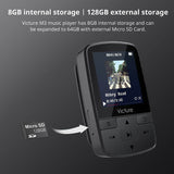 MP3 Player Victure 8GB Bluetooth for Running Support to 128GB