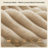 Lofka 105" Sectional Sofa, Cloud Boneless Couch for Living Room, L-Shape Soft Modular Couch for Bedroom, No Assembly Required, Beige White