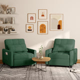 Asofer Sofa Bed Chair, 3 in 1 Convertible Futon Couch, Adjustable Backrest, Breathable and easy to clean, Green
