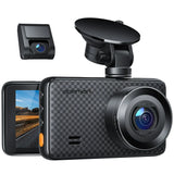 APEMAN C860 2K x 1080P Dual Dash Cam Front and Rear 3.0" HD IPS Screen, Support 128GB