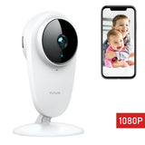 Victure WiFi Baby Monitor, 1080P Indoor Smart Home Security Camera with Color Night Vision, White