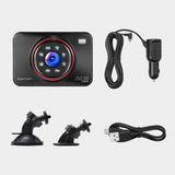 Dash Cam APEMAN, 1080P Full HD Dash Camera for Cars, 3 IPS Screen, Night Vision, 170°Wide Angle, WDR