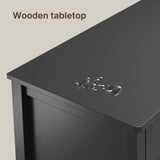 Asofer Heavy Duty 5-Drawer Dresser w/ Extra Deep Storage & Smooth Gliding Metal Drawers, Black
