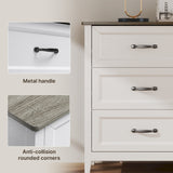 Asofer 6-Drawer Dresser for Bedroom, Modern Wood Double Chest for Bedroom, Living Room (Copy)