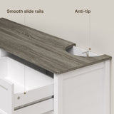 Asofer 6-Drawer Dresser for Bedroom, Modern Wood Double Chest for Bedroom, Living Room (Copy)