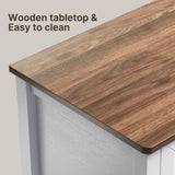 Asofer 6-Drawer Dresser for Bedroom, Modern Wood Double Chest for Bedroom, Living Room