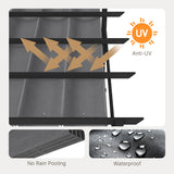 Asofer 10' x 12' Aluminum Pergola with Retractable Canopy, Modern Rust-Free Patio Gazebo, Heavy-Duty Shade Shelter with UV Protection for Backyard, Deck & Pool,Gray