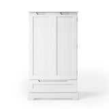 Asofer 41'' Kitchen Pantry Cabinet with Drawer, Storage Cabinet for Entryway, Small Kitchen Cupboard Organizers, White