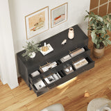Asofer Bedroom Furniture Set, 5-Drawer Dresser & 6-Drawer Dresser, Black