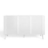 Asofer 6 Drawer Dresser Chest for Clothes and Toys, Wood Storage Cabinet for Bedroom Living Room, White