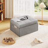 Asofer 4 in 1 Sofa Bed Chair with Pillow， Adjustable Backrest ，for Living Room Apartment Office