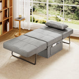 Asofer 4 in 1 Sofa Bed Chair with Pillow， Adjustable Backrest ，for Living Room Apartment Office