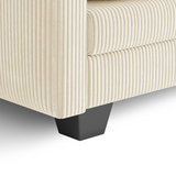 Asofer 74.8" Sofa Couch with 2 Pillows and Soft Armrests for Living room, Bedroom, Apartment, Beige