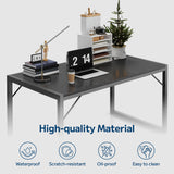 Asofer 3 Piece Dining Room Table Set, Black Bench Table Set, Kitchen Table Set for Corner Breakfast Nook