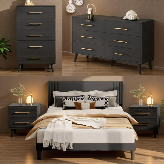 night stand and dresser set Bedroom Set