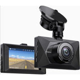 Dash Cam 1080P Crosstour, DVR Car Driving Recorder, 3 inch LCD Screen, 170° Wide Angle Mini Camera for Cars, Parking Monitor