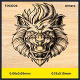 Laser Engraver 10W Output, FOKOOS FE10 60W Laser Engraving Machine with 3.5" Touch Screen, 0.06mm Dual-beam, Laser Cutter for Wood Leather Acrylic Glass DIY, 16"*16" Working Area