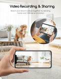 Dog Camera with Treat Dispenser, Cat Camera faroro 2.4G/5G WiFi Pet Camera with Two Way Audio Communication and 1080P Full HD Night Vision for Treat Tossing and Monitoring Your Pet Remotely