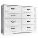 Bedroom Furniture Sets, Asofer White Room Set 6-Drawer Dresser & 6-Drawer Dresser for Bedroom