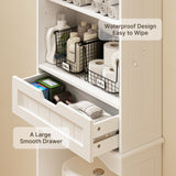 Aiho Bathroom Over The Toilet Storage Cabinet - White