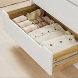 6-Drawer Dresser for Bedroom, Wood Drawer Chest Storage Cabinet for Living Room, Hallway, Entryway, Home Office - White