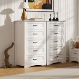 Asofer Bedroom furniture Sets, Includes 5 Drawer Dresser & 7 Drawer Dresser for Master Bedroom