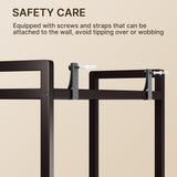 3-Shelf Over the Toilet Space Saver，Over the Toliet Storage - Dark Brown