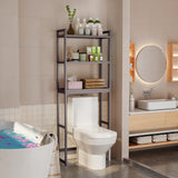 3-Shelf Over the Toilet Space Saver，Over the Toliet Storage - Dark Brown