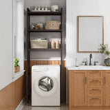 3-Shelf Over the Toilet Space Saver，Over the Toliet Storage - Dark Brown
